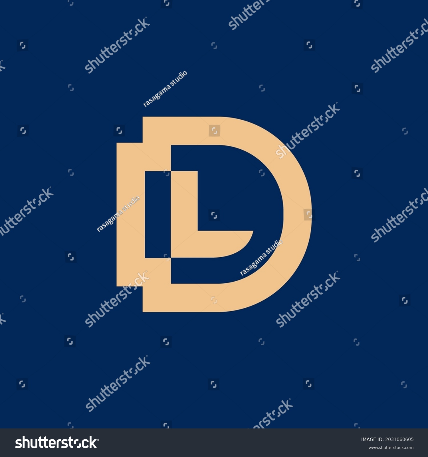 SVG of LD lettermark logo. alphabet logo that combines 2 letters into new mark or symbol that is unique and original. consists of letters L and D.  svg