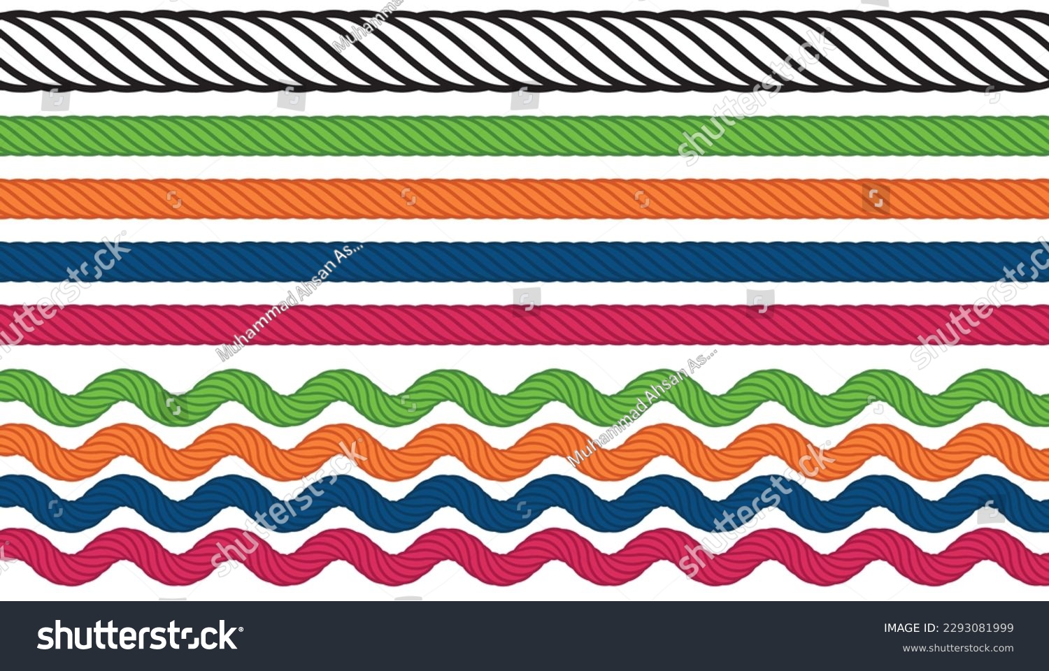 SVG of LEATHER BRAIDED STRAP ACCESSORIES IN MULTICOLOR VECTOR SKETCH svg