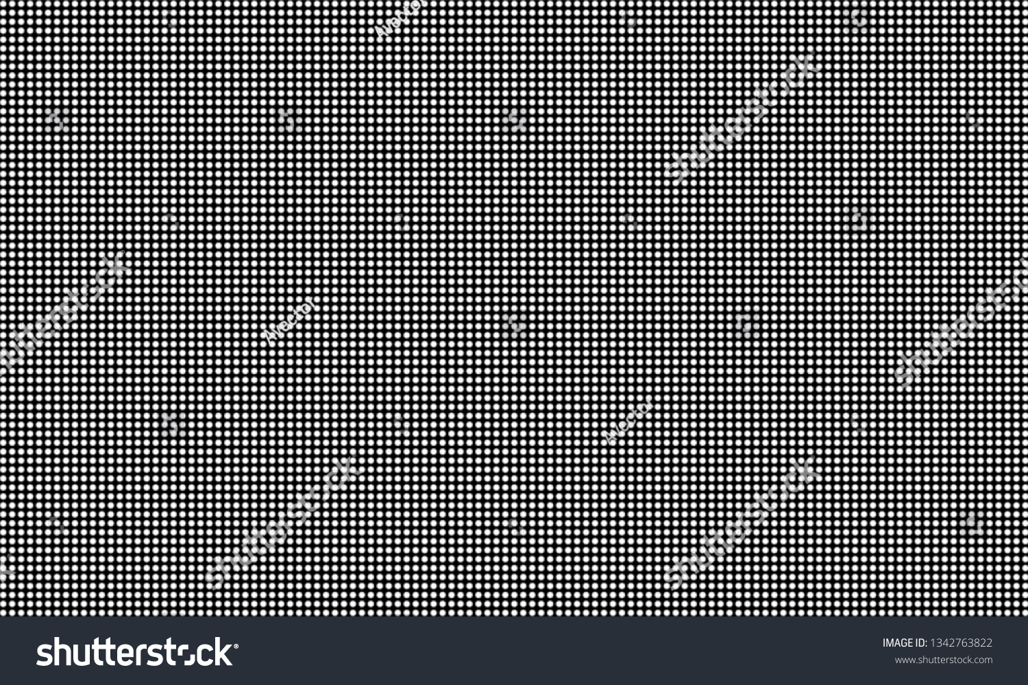 SVG of Led video wall screen, diode dot grid texture. Vector digital video panel mesh pattern background svg