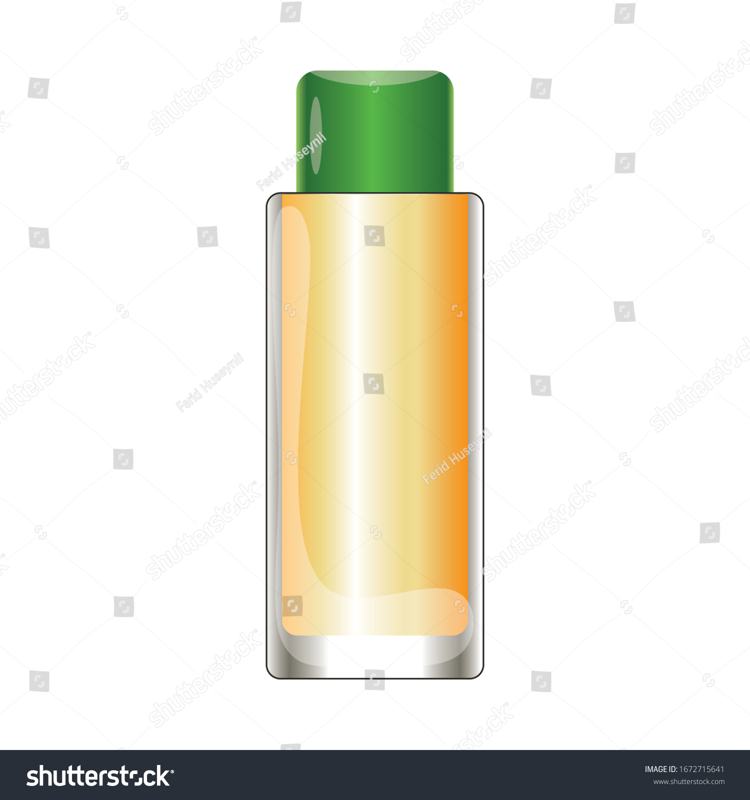 SVG of Lemon and tobacco cologne bottle vector, lemon kolonya for coronavirus vector illustration, isolated on white background svg