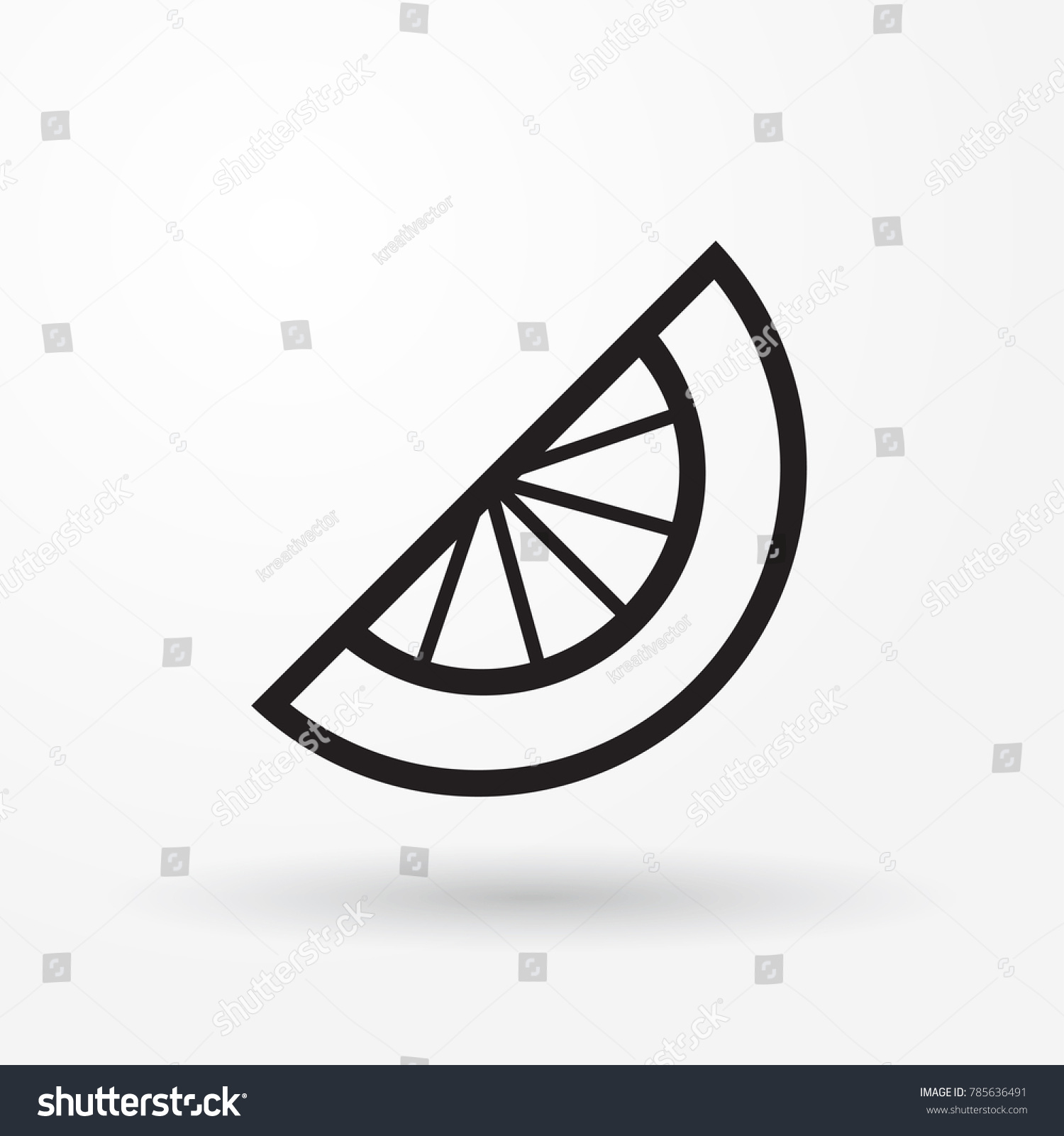 Lemon Lime Icon Vector Web Icon Stock Vector (Royalty Free) 785636491 ...