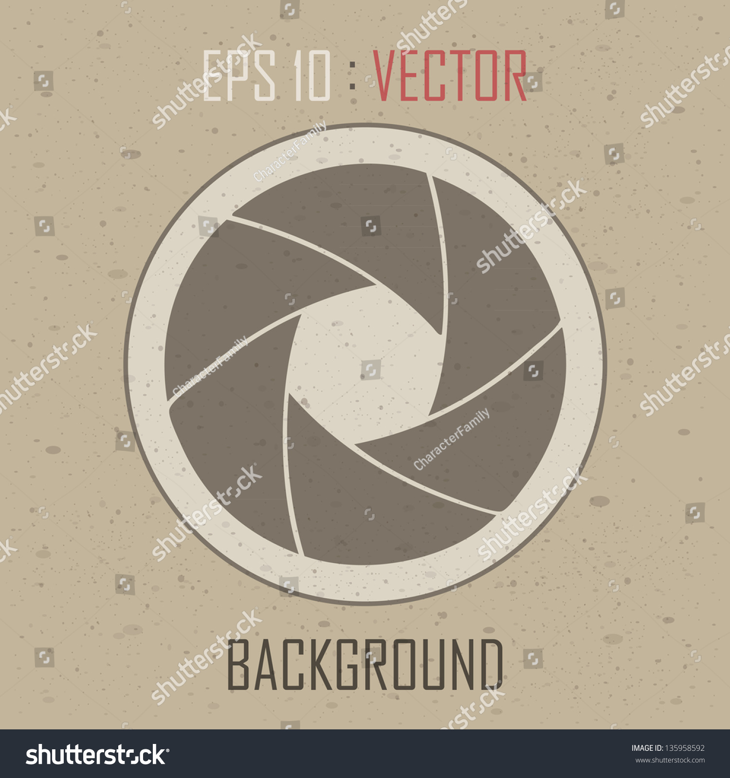 Lens Vector Stock Vector 135958592 - Shutterstock