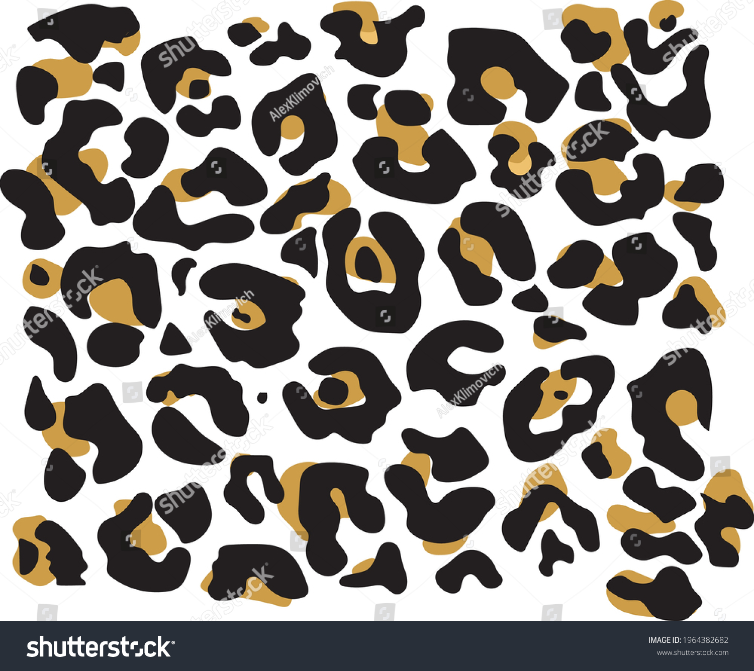 SVG of Leopard pattern Svg Leopard.  shirt design. Leopard design.Vector illustration isolated on white background. Cutting file for Silhouette and Cricut. svg