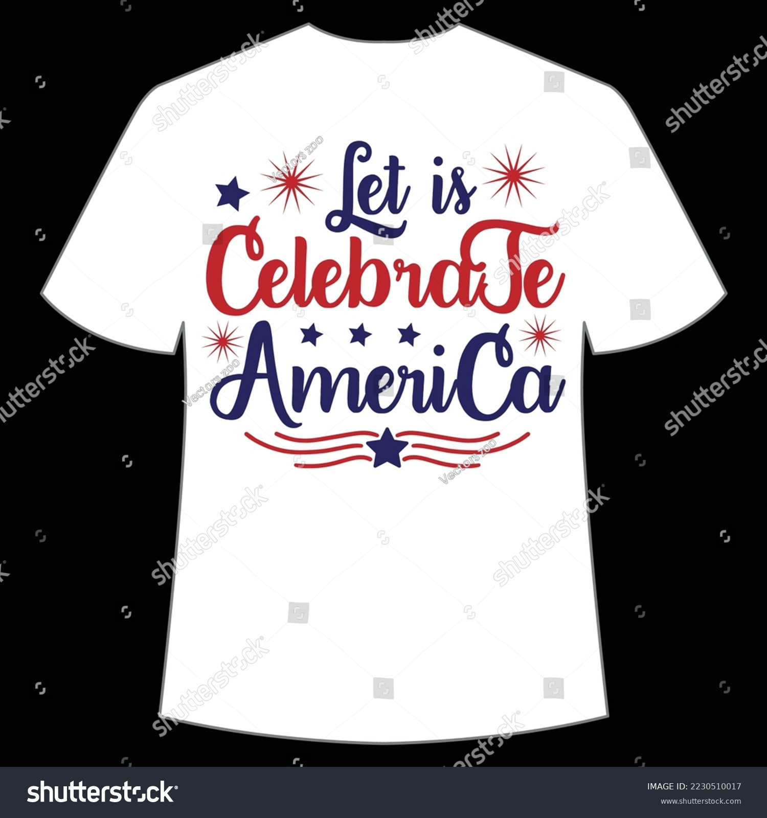 SVG of Let it celebrate America Happy Halloween shirt print template, Pumpkin Fall Witches Halloween Costume shirt design svg