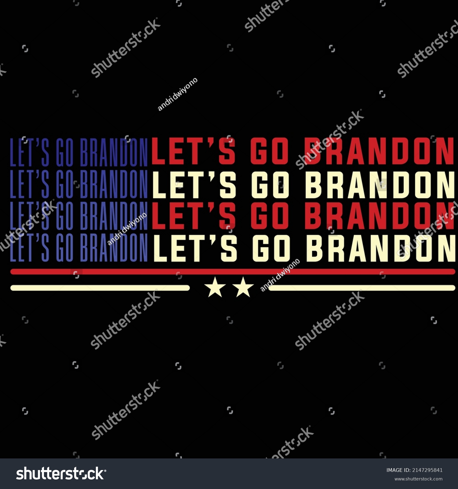 SVG of Let's Go Brandon Campaign , political slogan and Internet meme svg