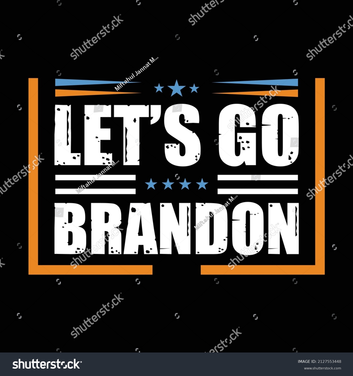 SVG of LET'S GO BRANDON is a typography and brand name t- shirt design.It is a wonderfull and eye-catching t-shirt design. svg