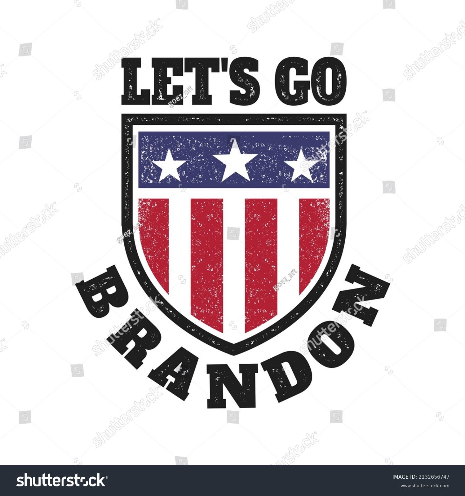 SVG of let's go brandon shirt united states with grunge texture svg