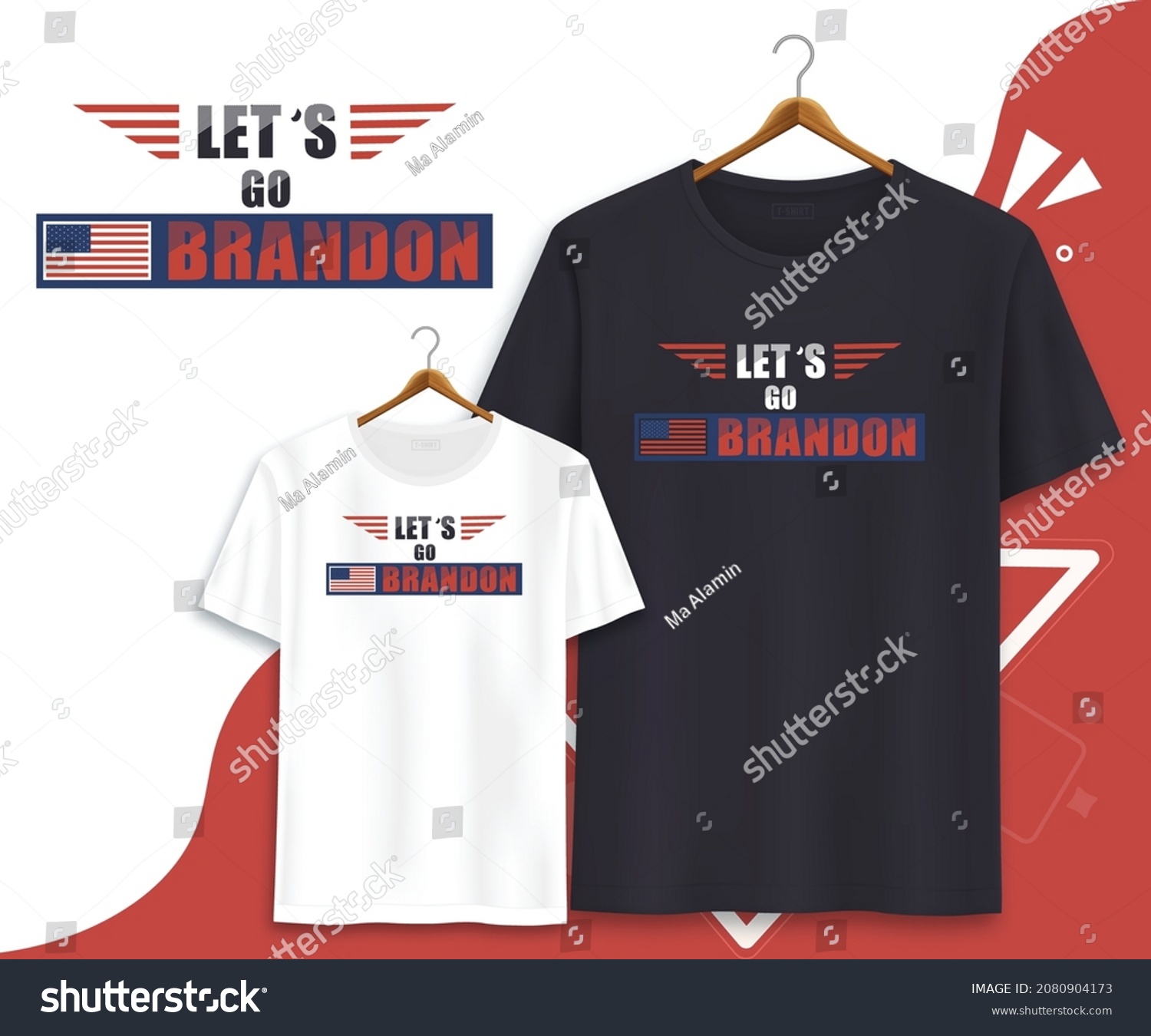 SVG of Lets go Brandon T-shirt Design svg