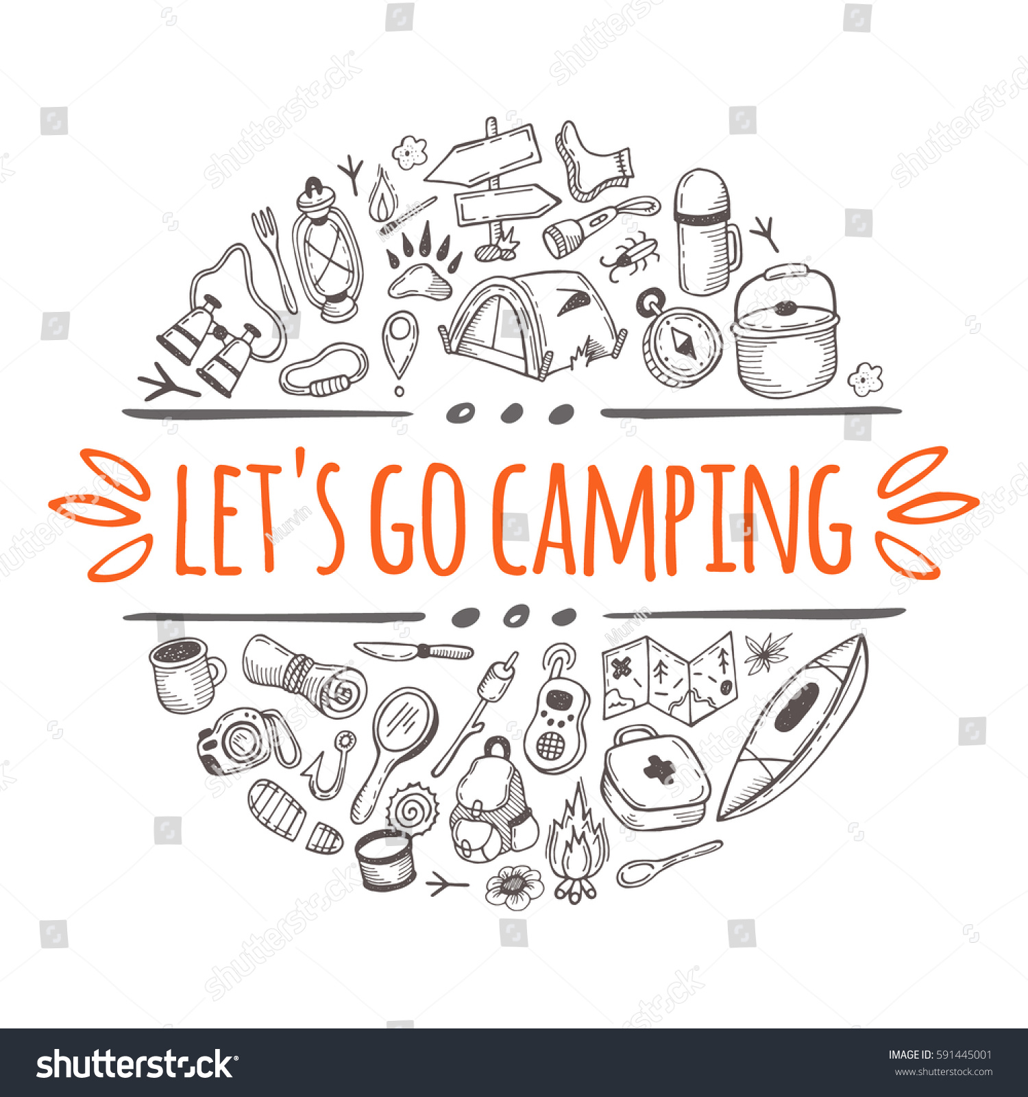 Free Free 209 Let&#039;s Go Camping Svg SVG PNG EPS DXF File