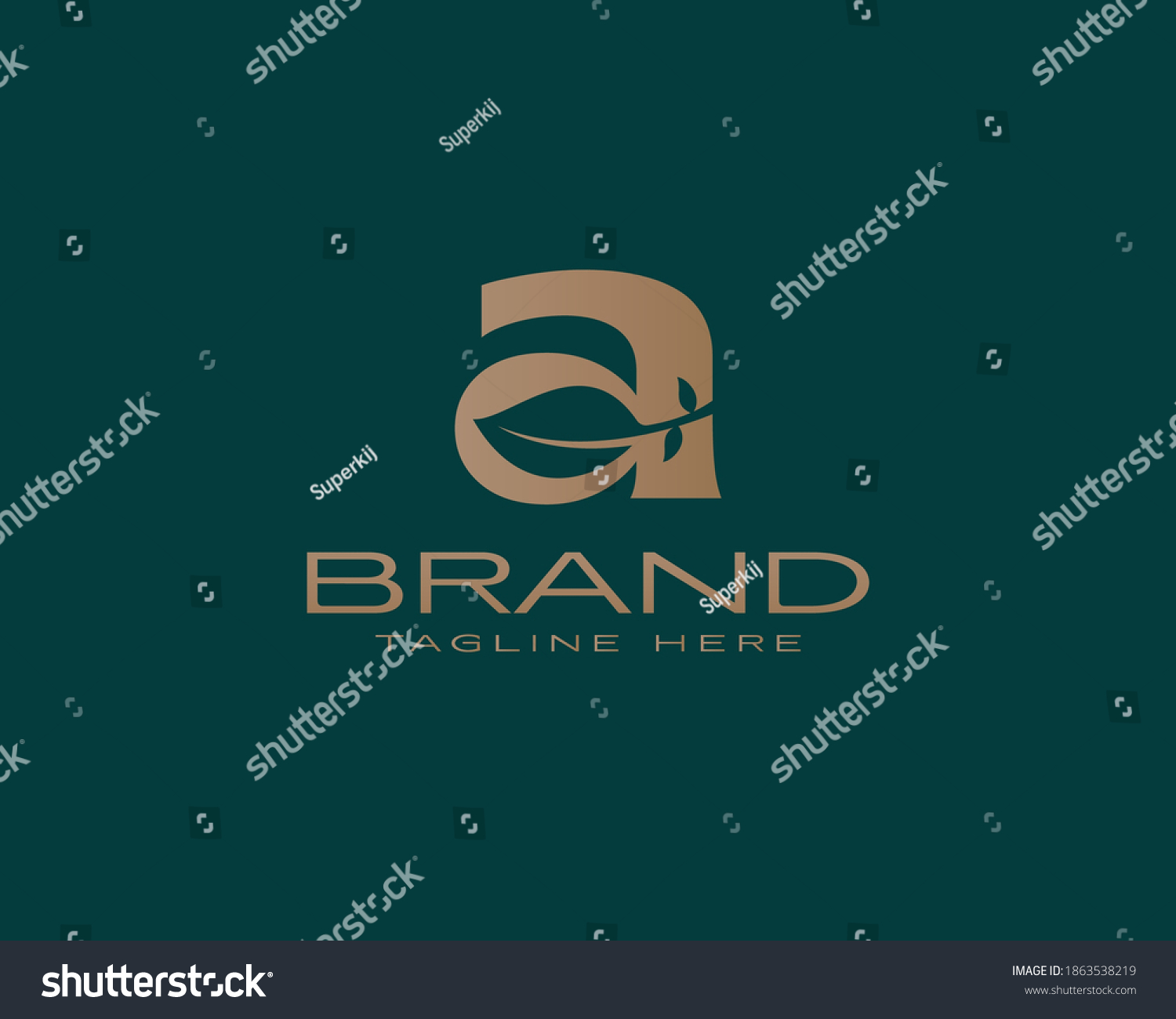 SVG of Letter A Brand Logo Design Minimalist Template svg