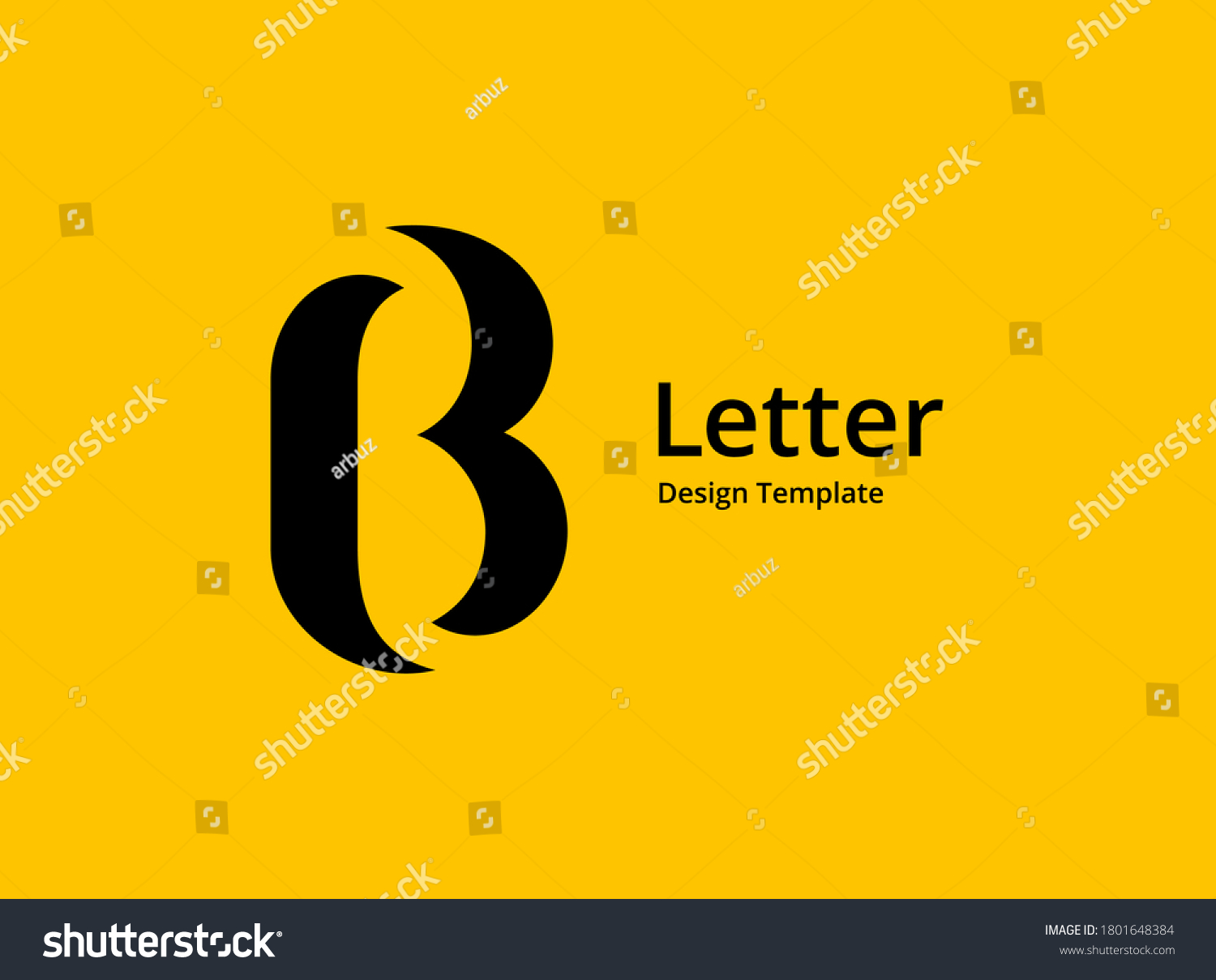 Letter B Logo Icon Design Template Stock Vector (Royalty Free ...