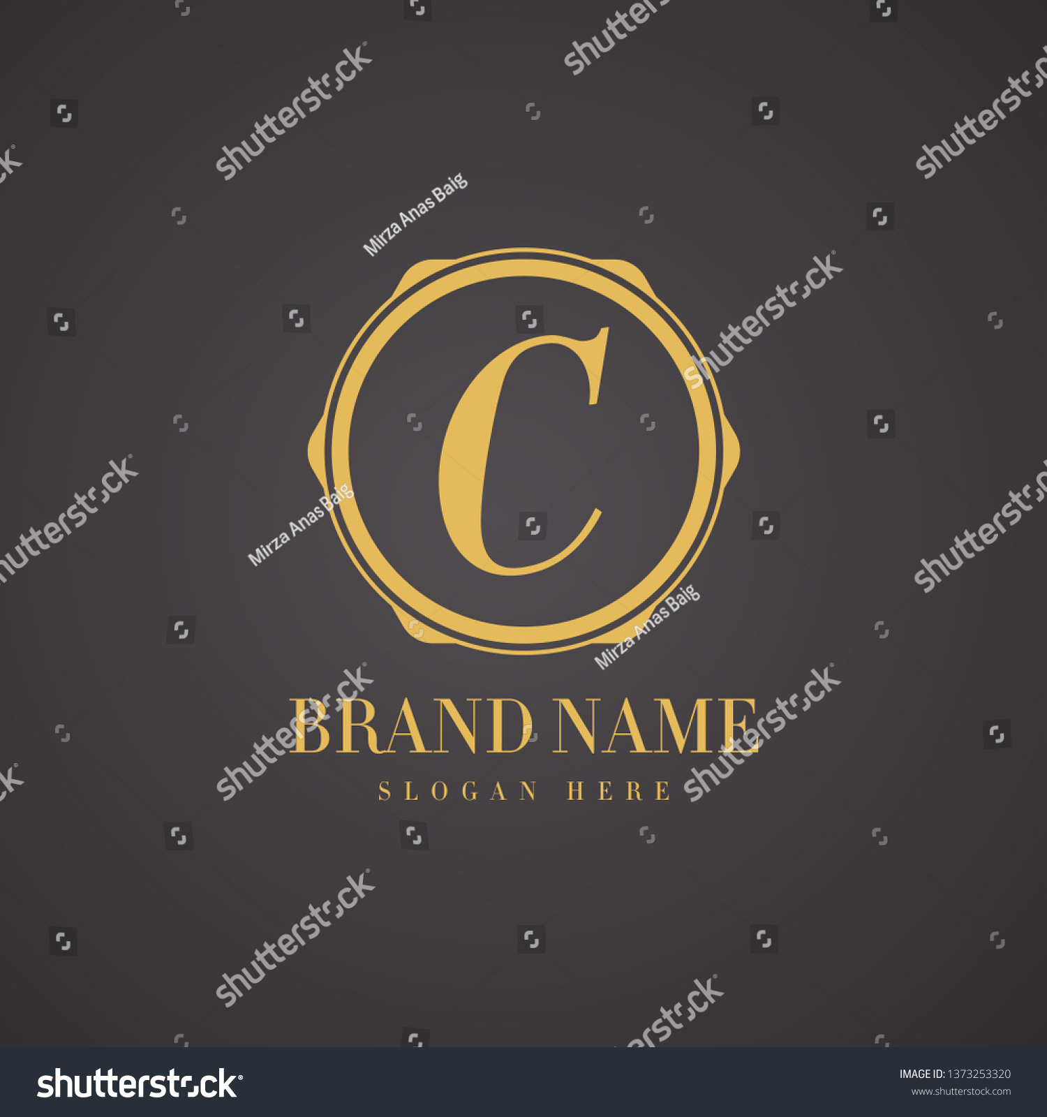 Letter C You Can Use This Stock Vector (Royalty Free) 1373253320 ...