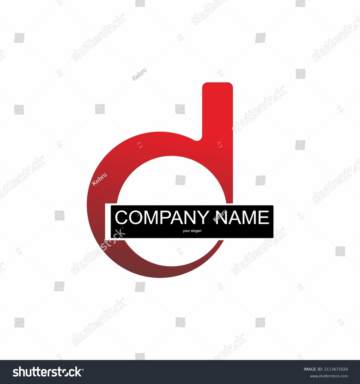 Letter D Logo Icon Company Music Stock Vector (Royalty Free) 2113671020 ...