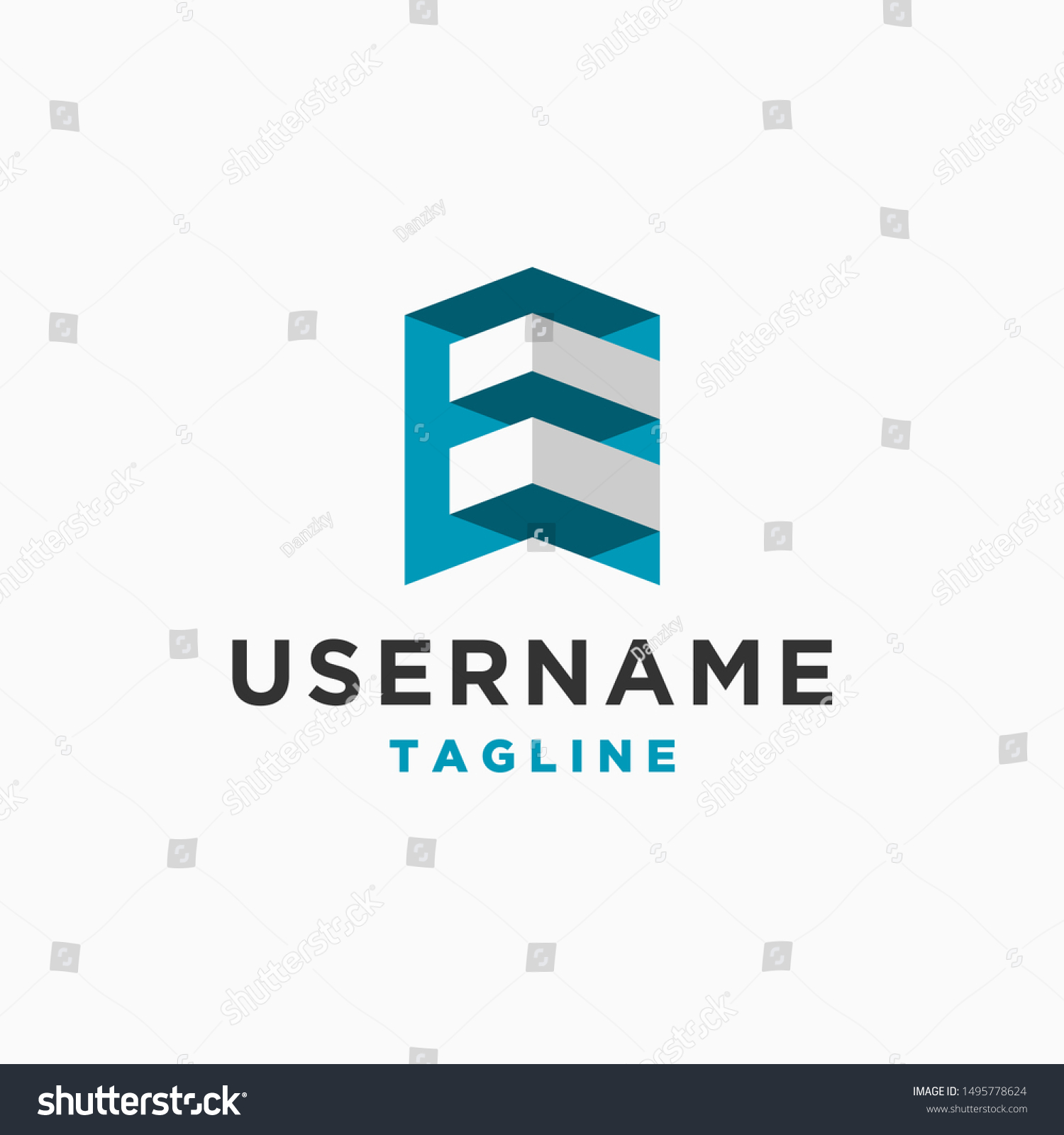 Letter E Logo Design Inspiration Letter Stock Vector Royalty Free