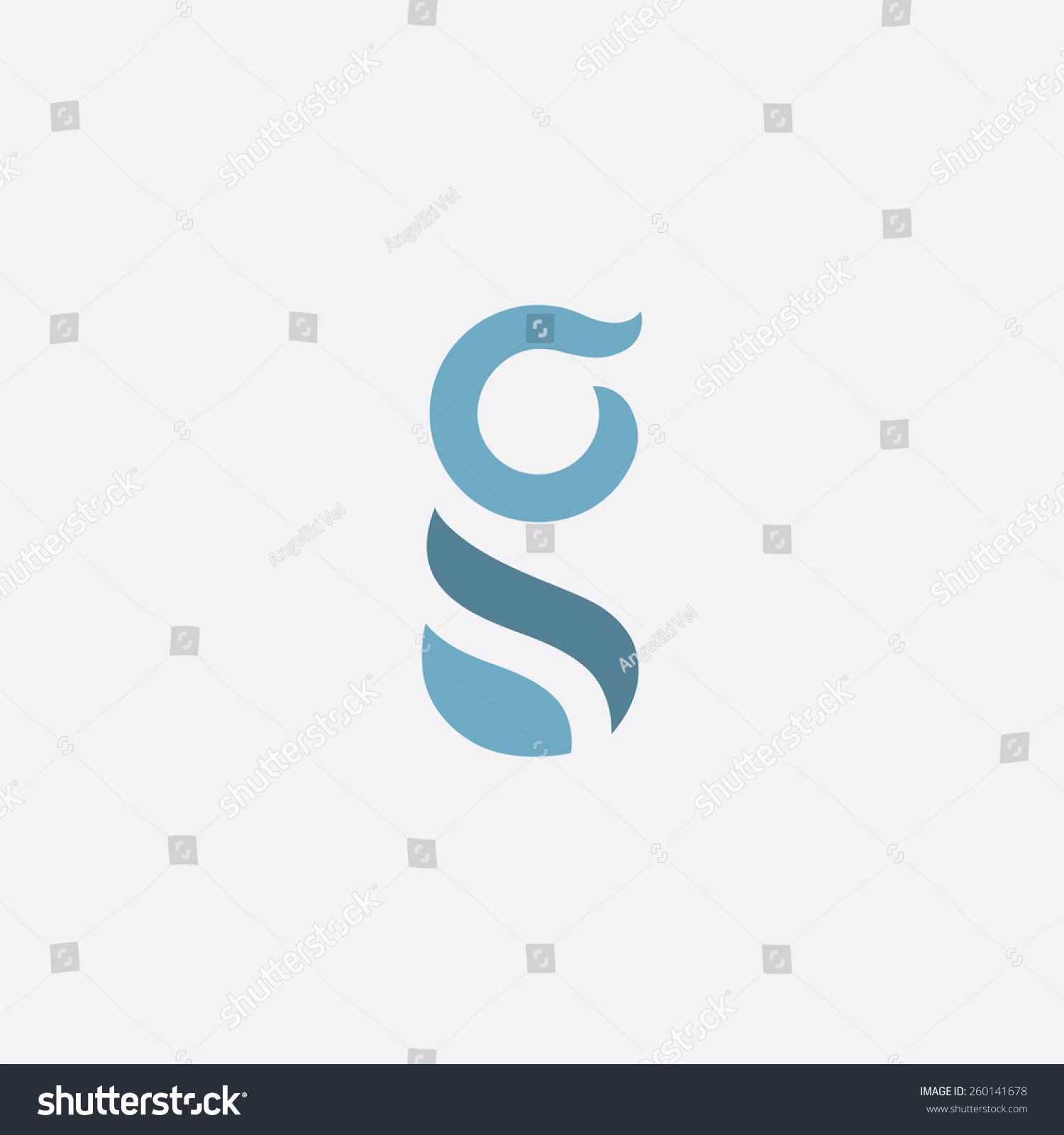 vector symbol letter G Icon Vector 260141678 Stock Logo Vector Letter Symbol