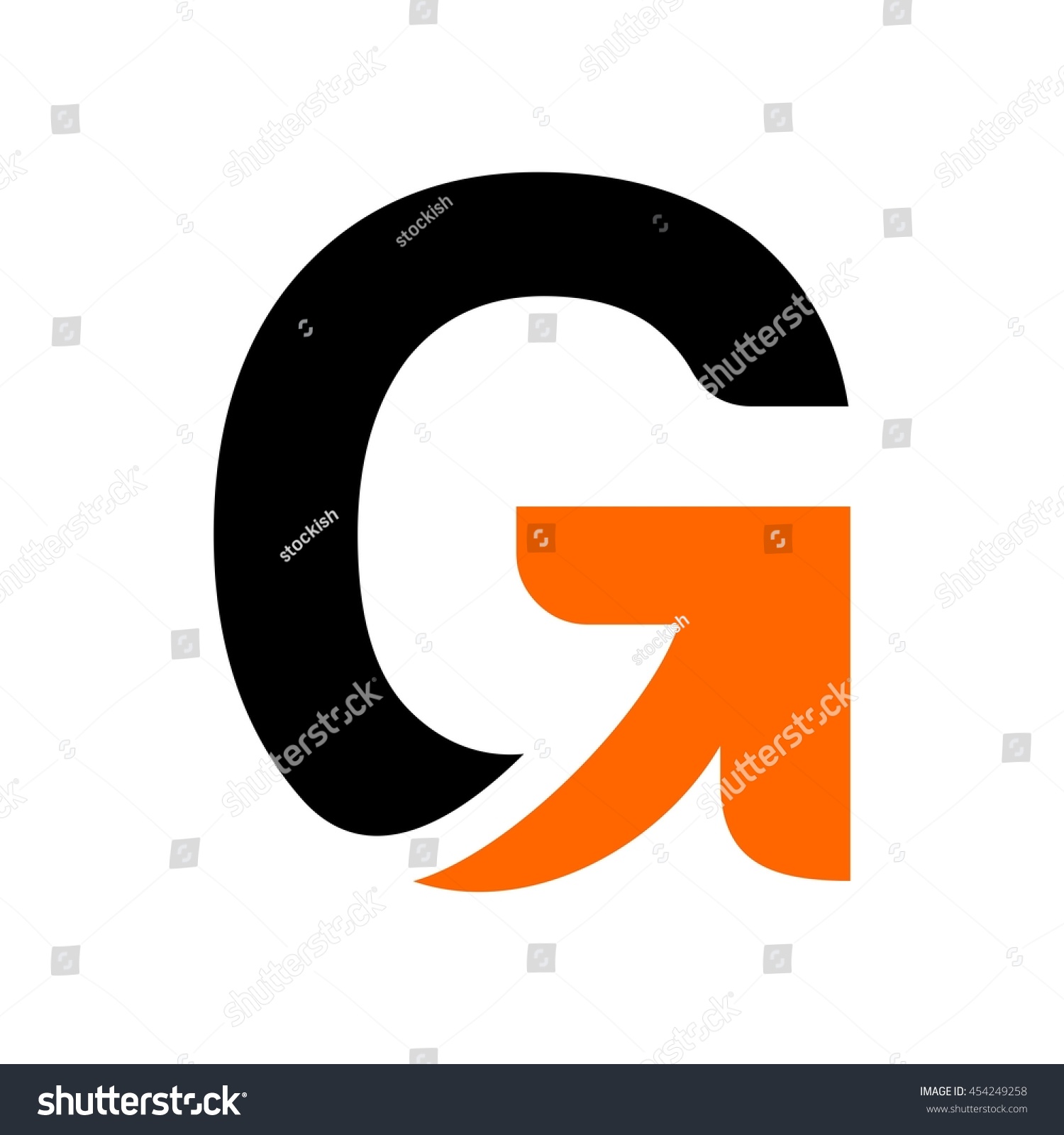 Letter G Logo Vector Stock Vector Royalty Free