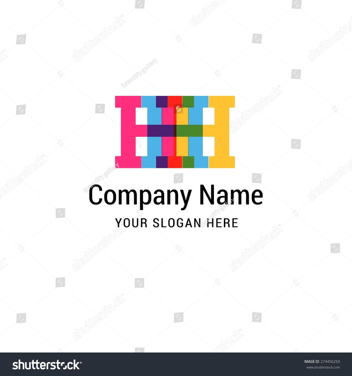Letter H Logo Icon Design Alphabet Stock Vector 274456259 - Shutterstock