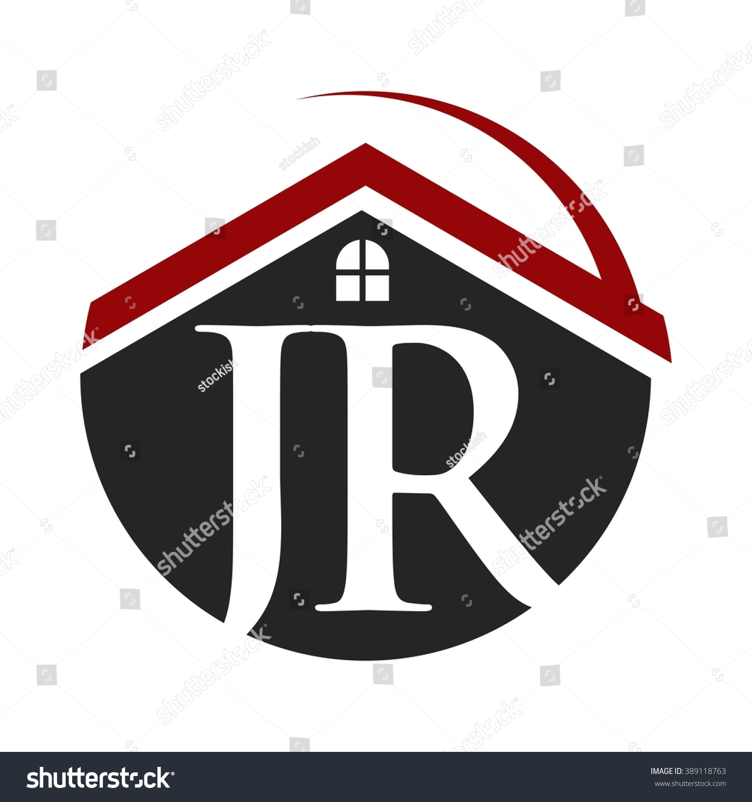 letter vector j Vector Shutterstock Letter Vector  Stock Logo J R 389118763