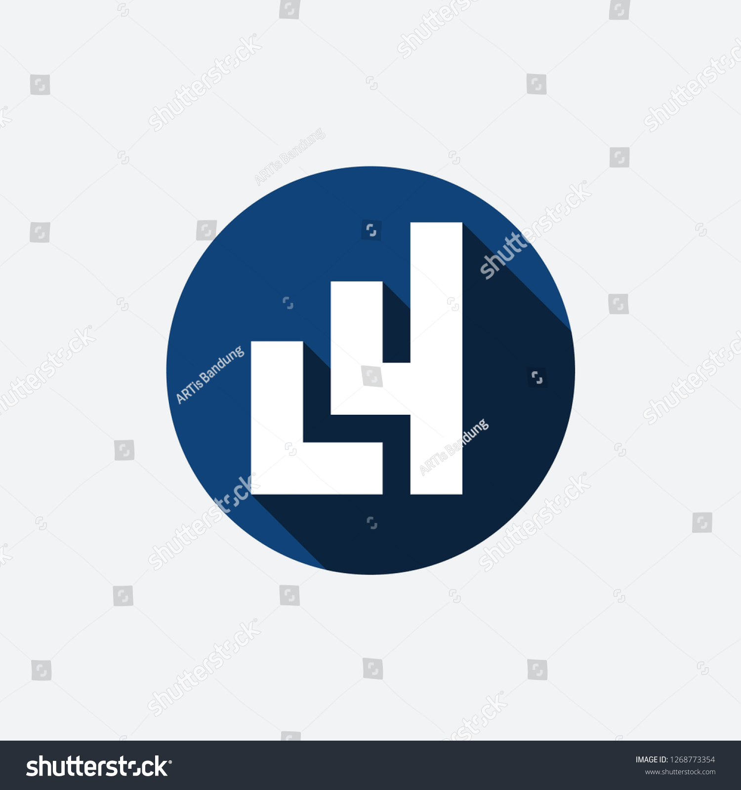 Letter L4 Chart Stock Vector Royalty Free 1268773354 Shutterstock