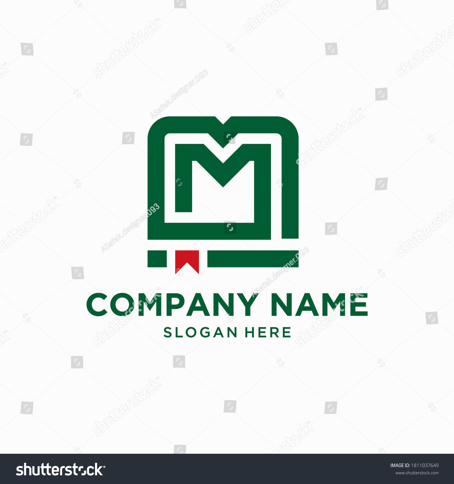 letter-m-book-cover-page-logo-stock-vector-royalty-free-1811037649-shutterstock