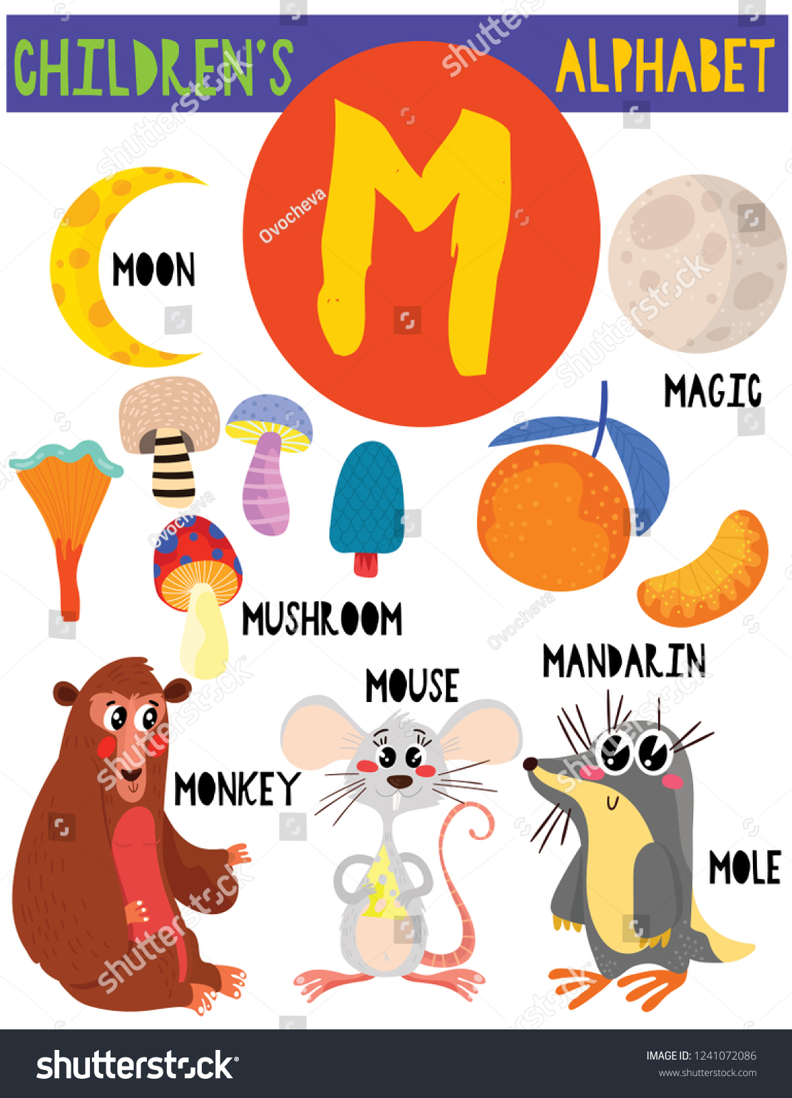 Starting letter things m with Objects that