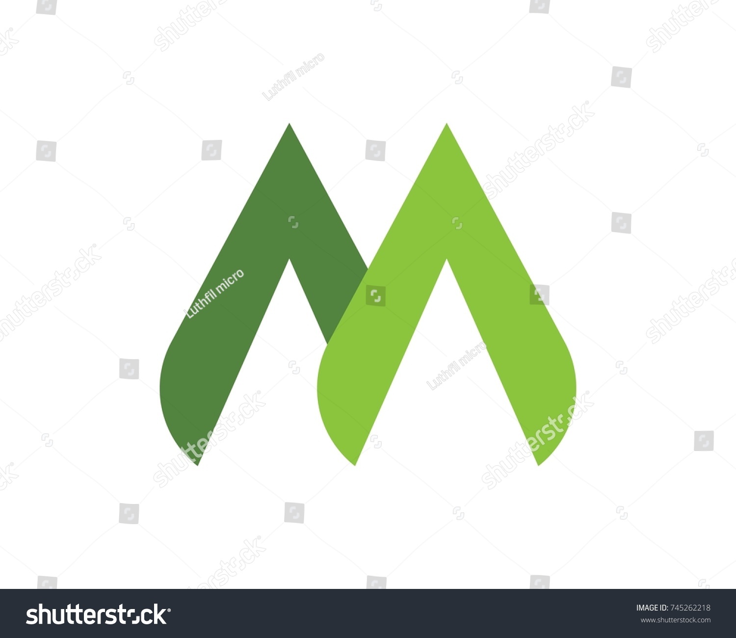 Letter M Logos Vector Stock Vector Royalty Free 745262218 0424