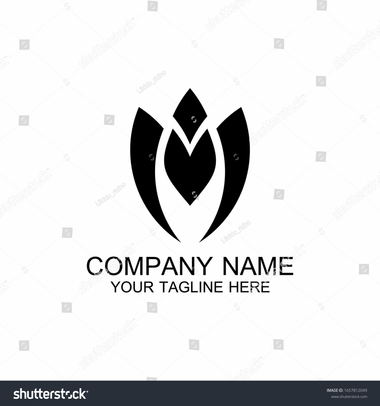 Letter M New Logo Vector Stock Vector Royalty Free 1657812049