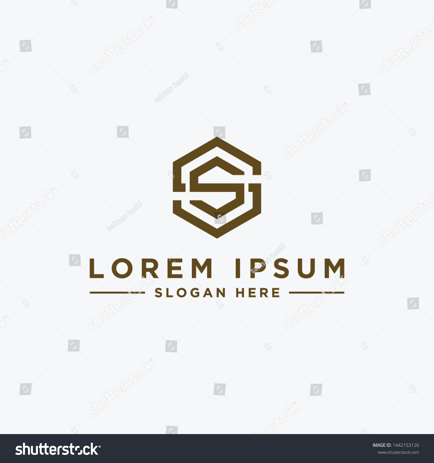 Letter Ss Initial Icon Monogram Vector Stock Vector (Royalty Free ...