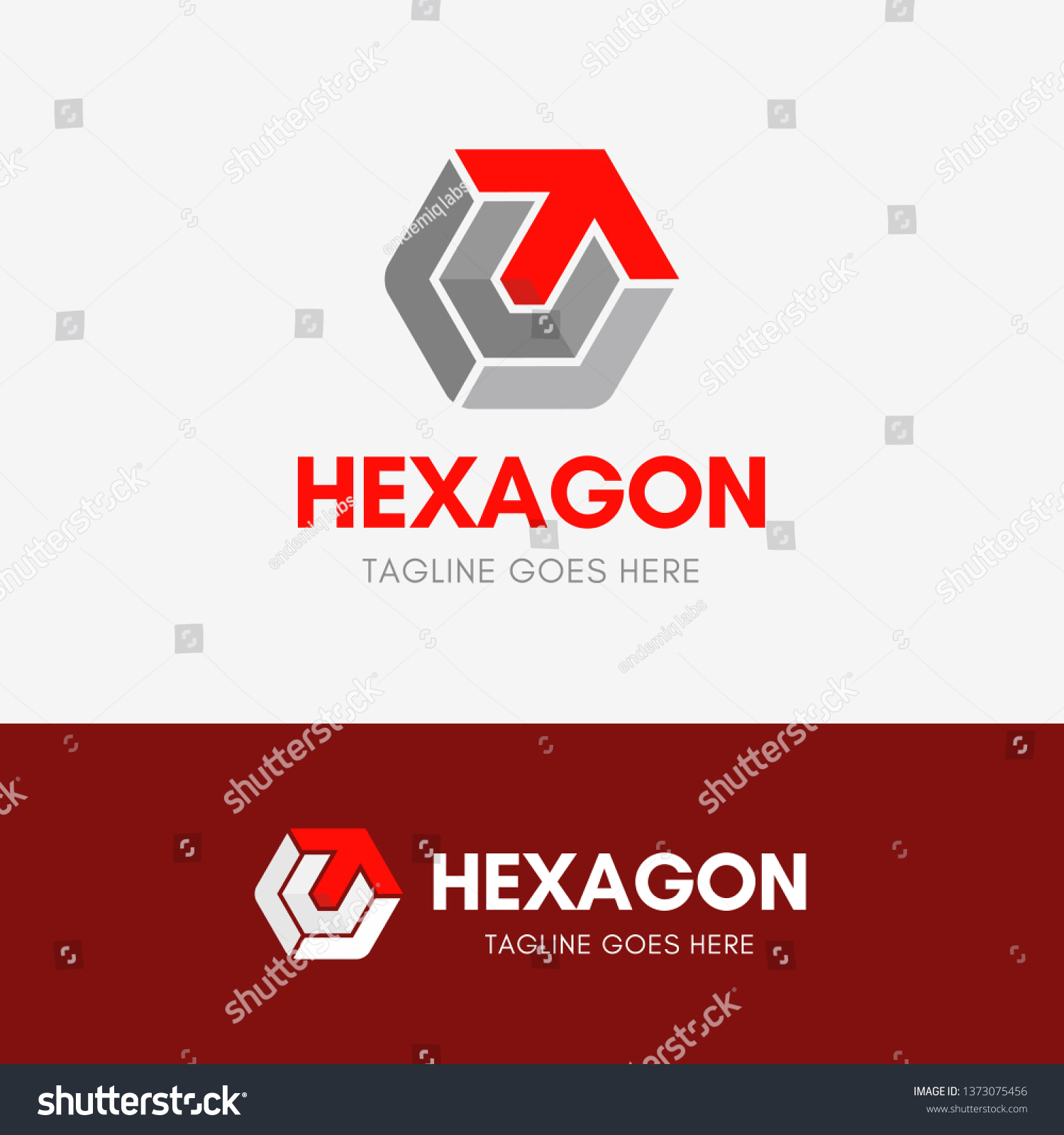 Letter T Hexagon Logo Template Element Stock Vector (Royalty Free ...