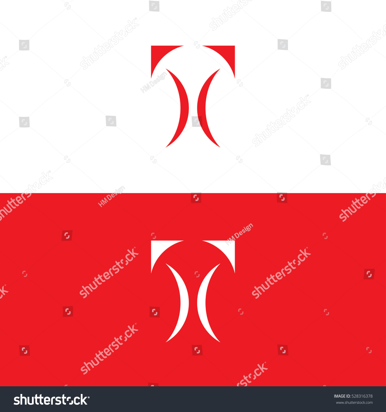 Letter T Logo Concept Stock Vector 528316378 - Shutterstock