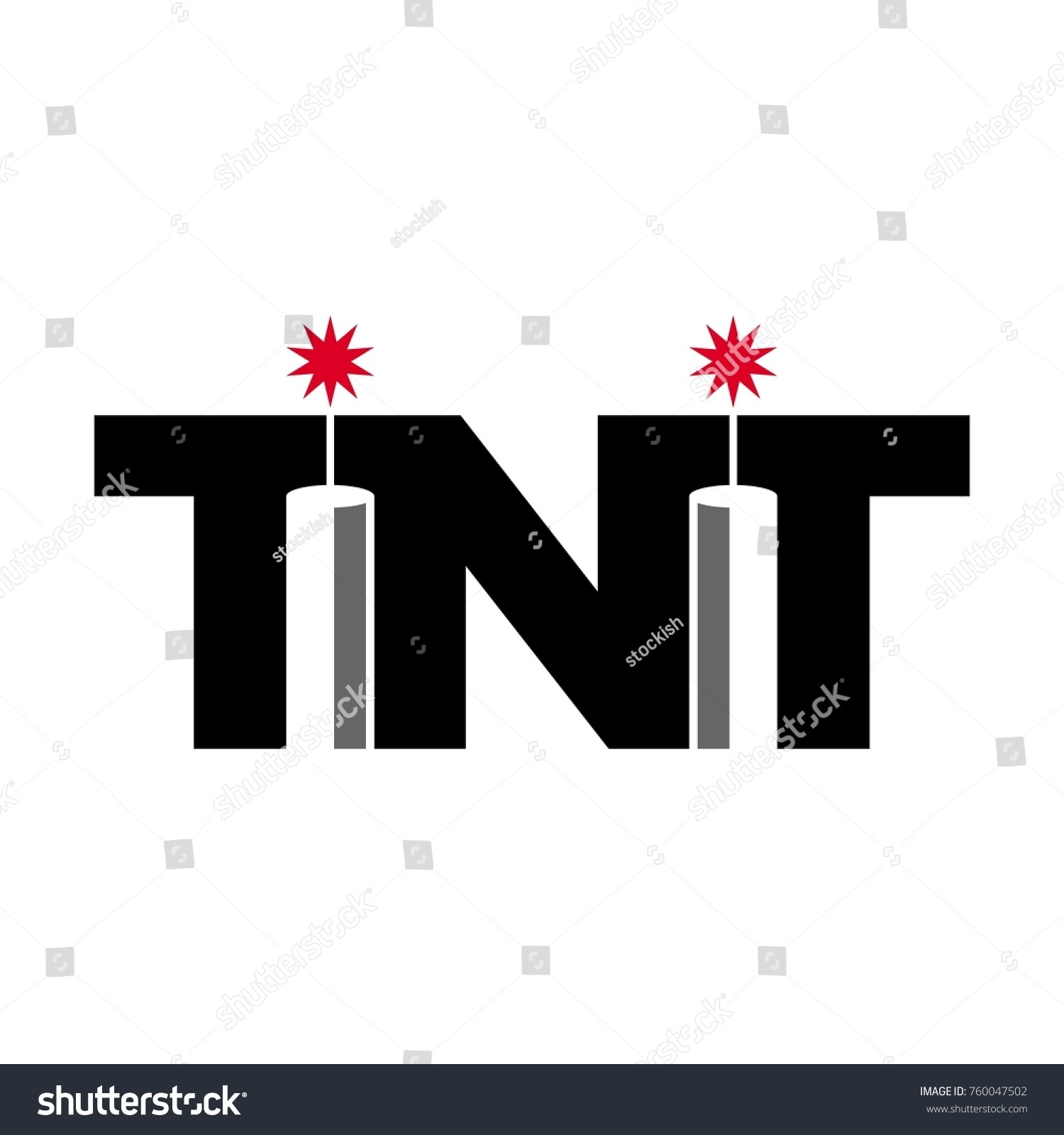 Letter T N T Vector Logo Stock Vector (Royalty Free) 760047502 ...