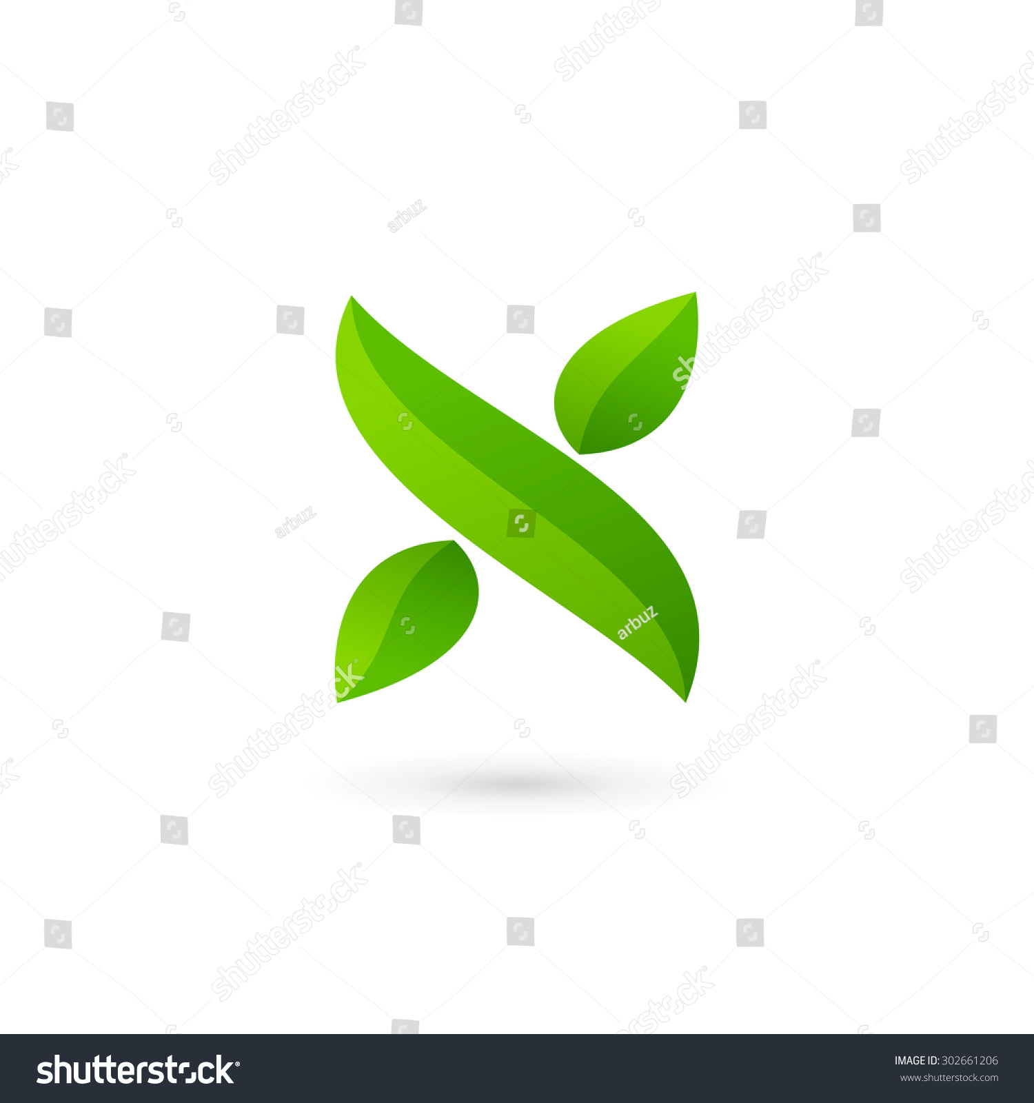 3,972 X leaf logo Images, Stock Photos & Vectors | Shutterstock