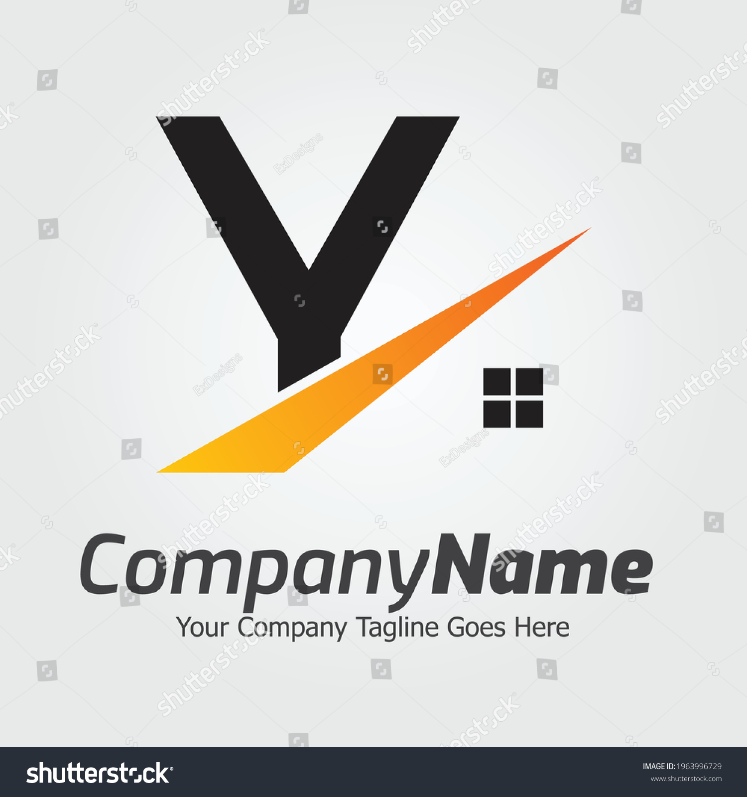 Letter Y Vector Logo Template Colorful Stock Vector (Royalty Free ...