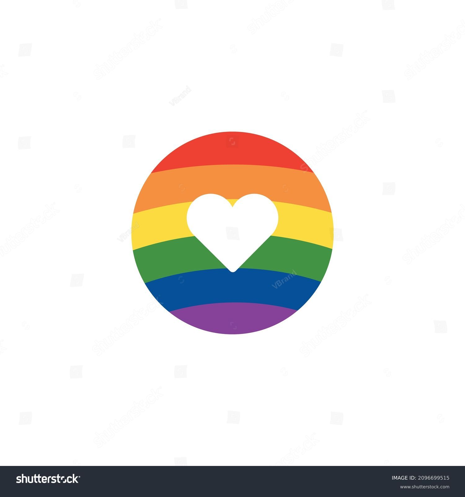 Lgbt Lgbtq Pride Hearts Slogans Social Stock Vector Royalty Free Shutterstock