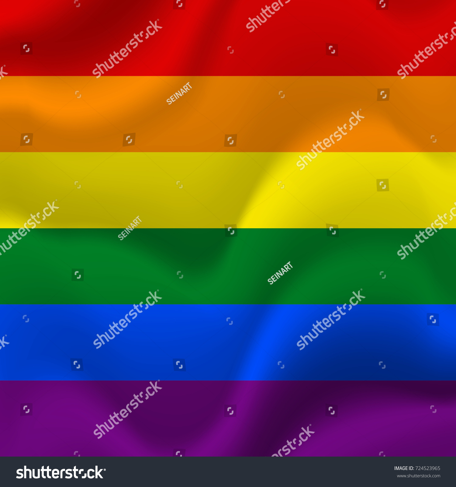 Lgbt Pride Flag Rainbow Flag Vector Vector De Stock Libre De Regalías 724523965 Shutterstock 0051