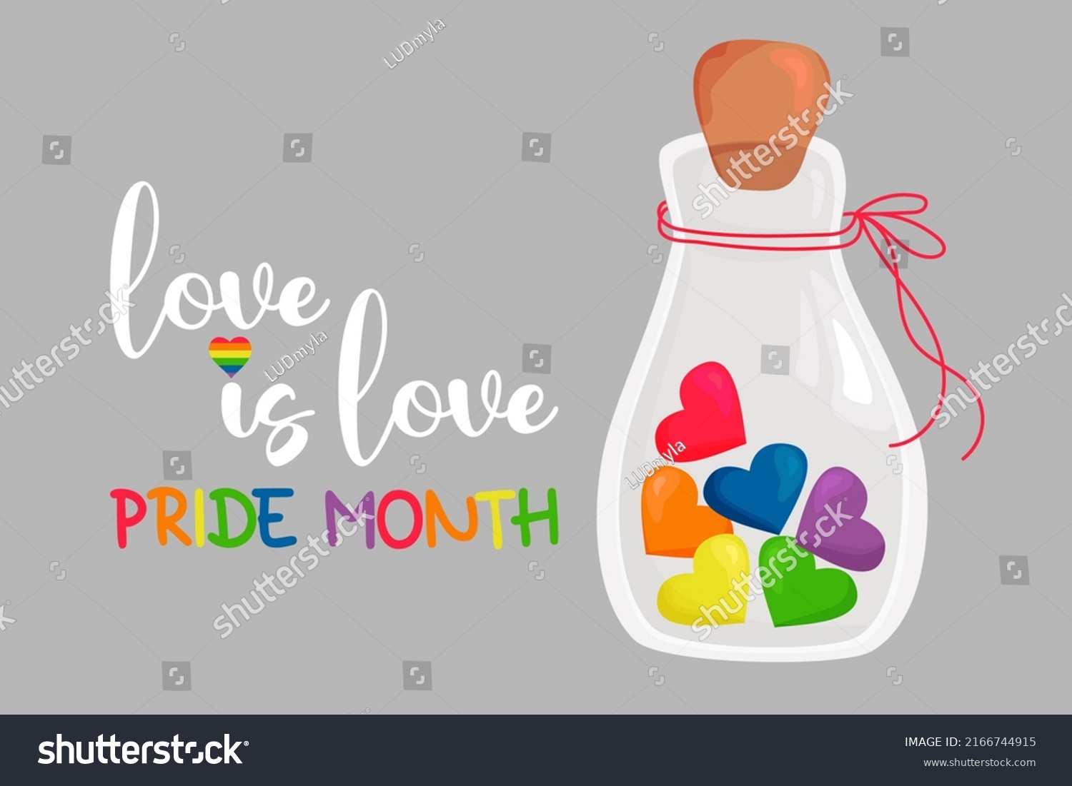 Lgbt Pride Month Love Love Lgbtq Stock Vector Royalty Free 2166744915 Shutterstock 1064