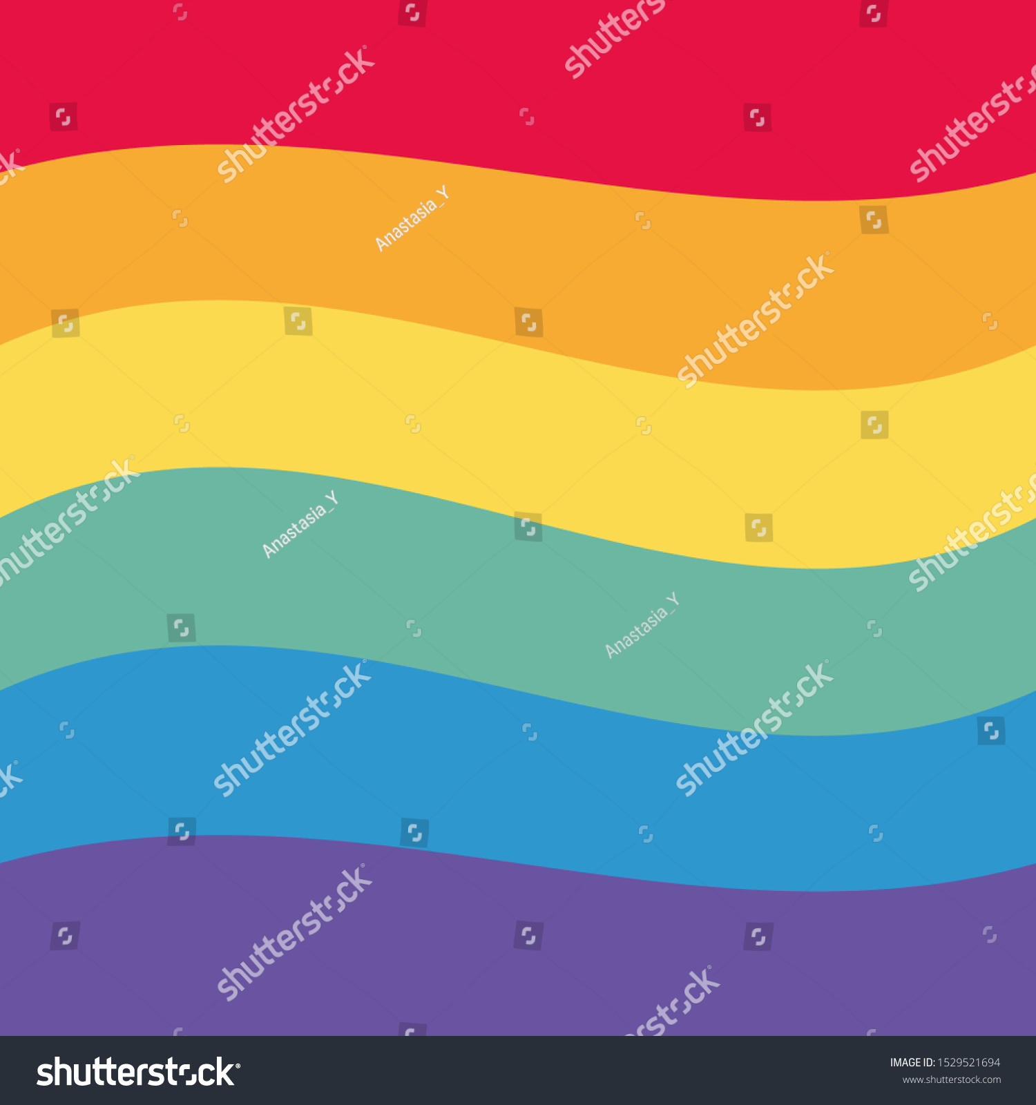 Lgbt Rainbow Flag Tolerance Pride Vector De Stock Libre De Regalías 1529521694 Shutterstock