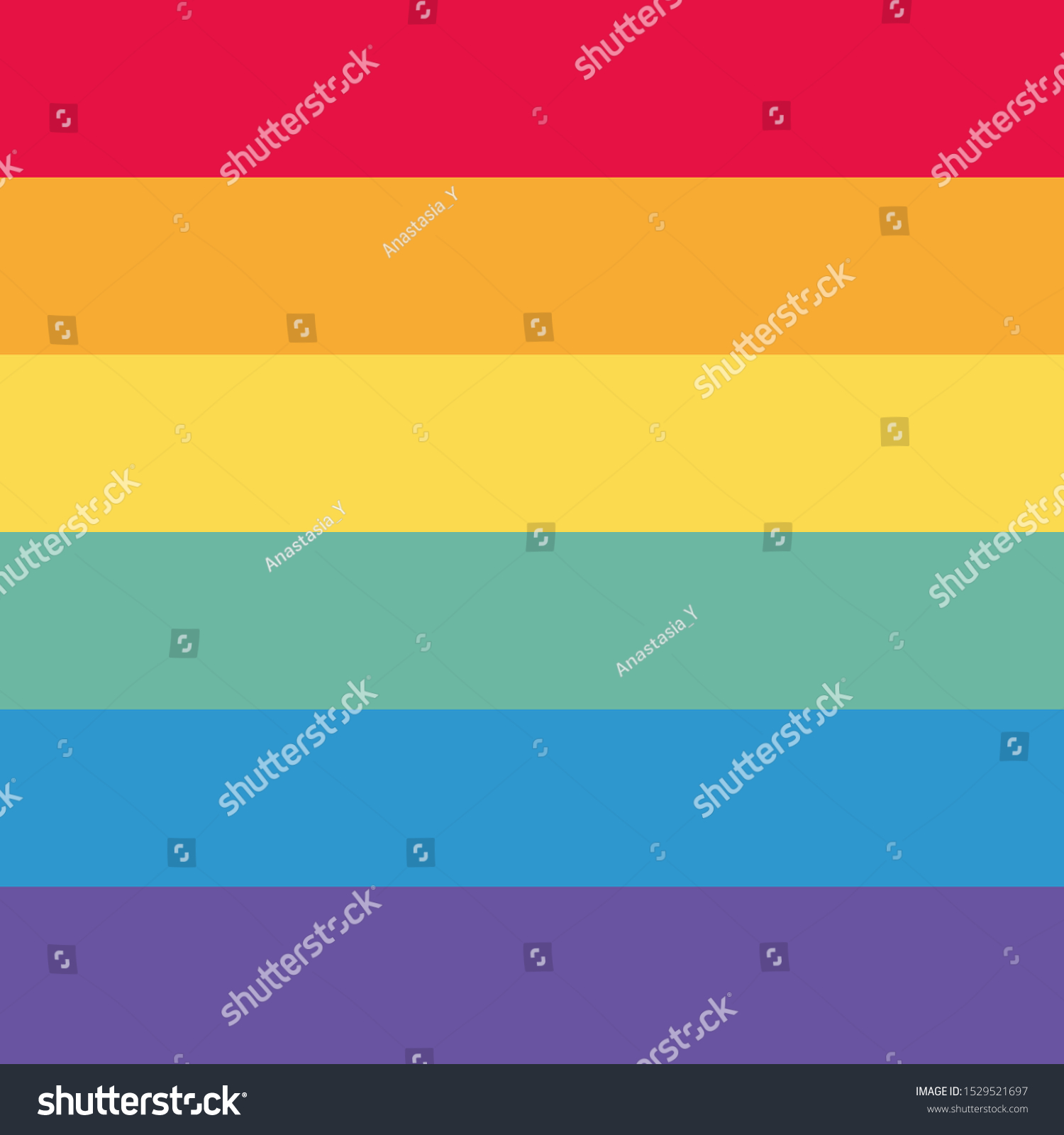 Lgbt Rainbow Flag Tolerance Pride Vector De Stock Libre De Regalías 1529521697 Shutterstock