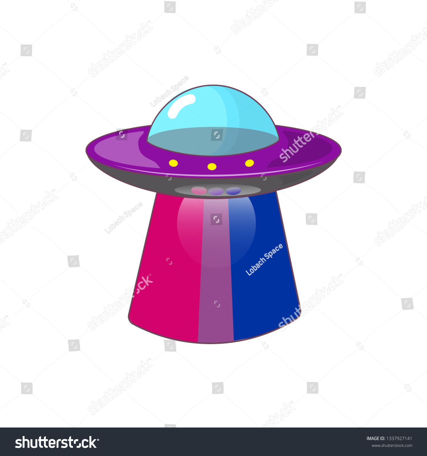 Lgbt Sign Bisexual People Icon Alien Stock Vector (Royalty Free) 1337927141