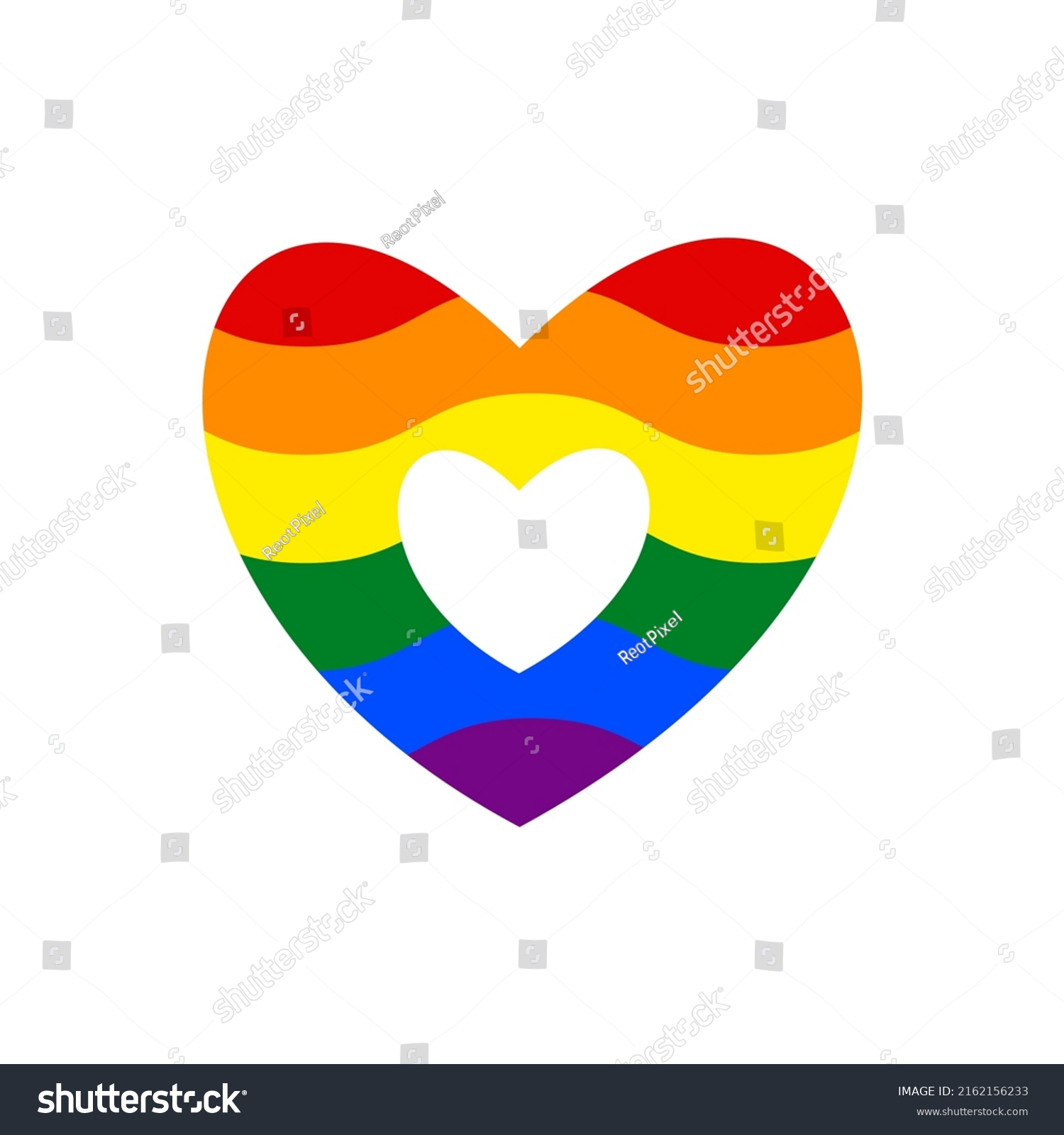 Lgbtq Pride Month June Every Year Stock Vector Royalty Free