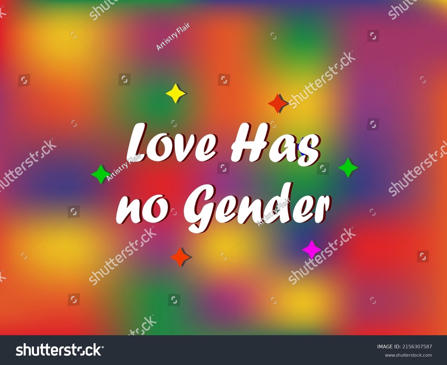 Lgbtq Pride Month Vector Illustration Liquid Stock Vector Royalty Free