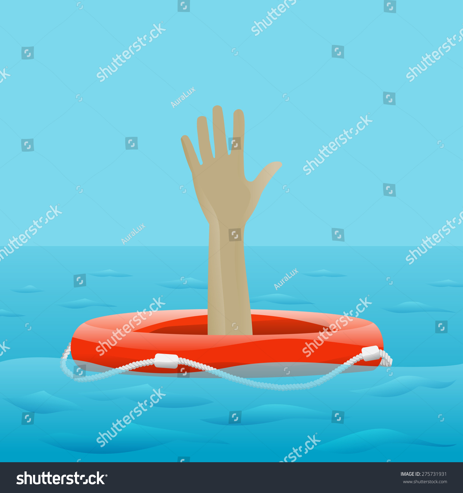 Life Ring Icon Stock Vector 275731931 : Shutterstock