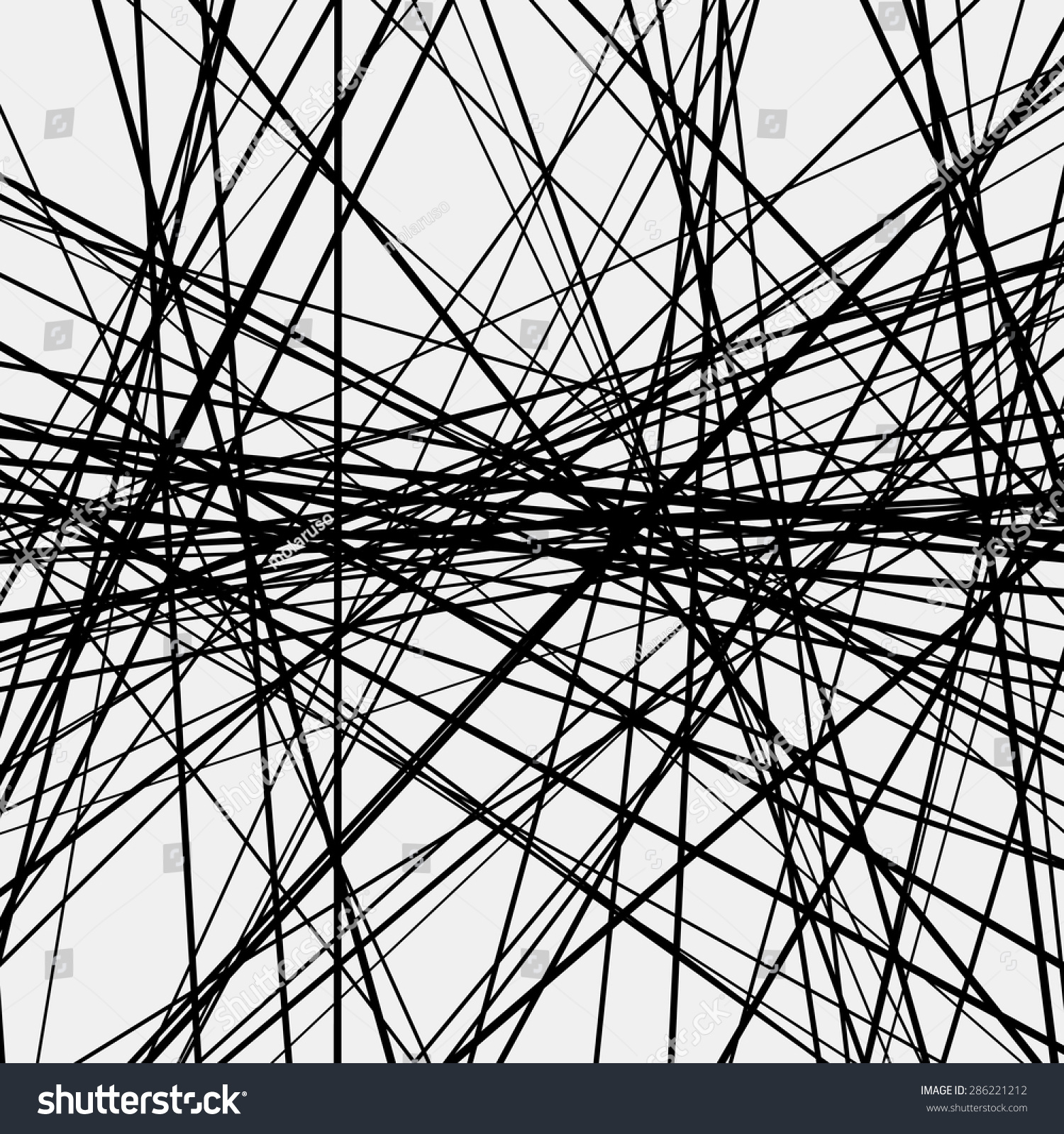 Light Abstract Background With Random Black Lines For Web ...