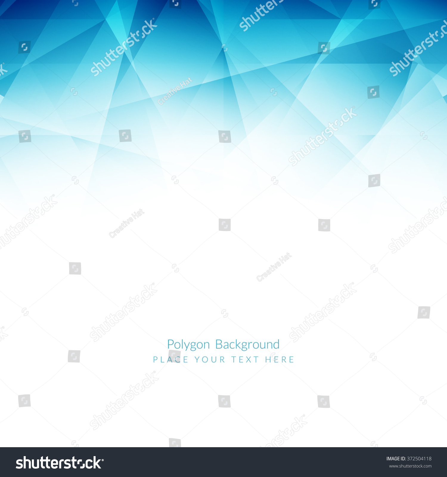 Light Blue Color Polygonal Shape Background Stock Vector (Royalty Free