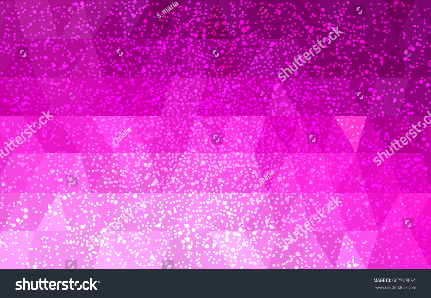 Light Pink Vector Christmas Polygon Background Stock Vector