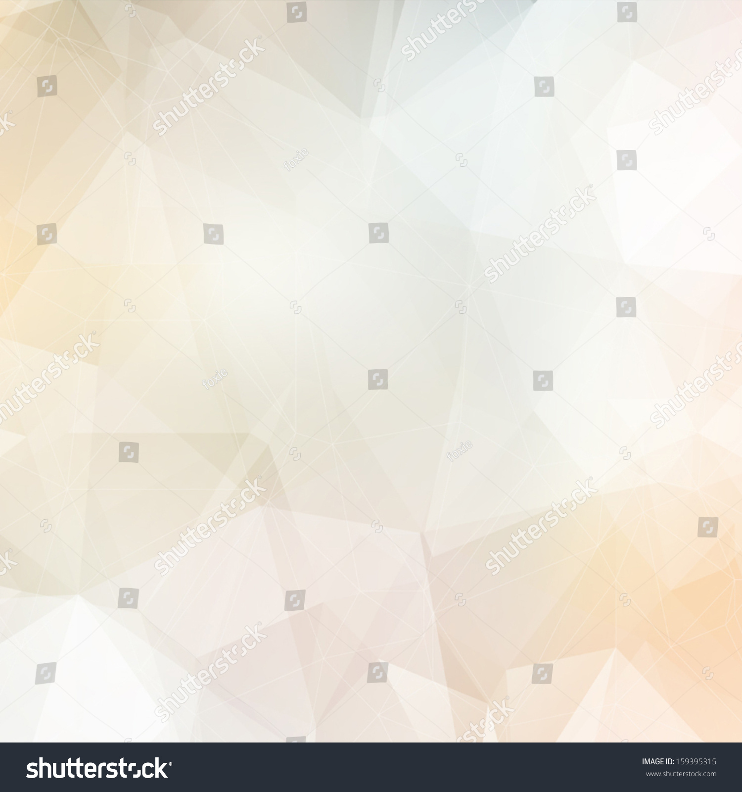 Light Soft Colors Subtle Vector Abstract Polygonal Background. Modern ...