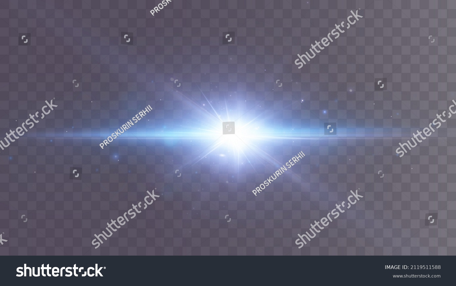 Light Star Blue Png Light Sun Stock Vector (Royalty Free) 2119511588 ...