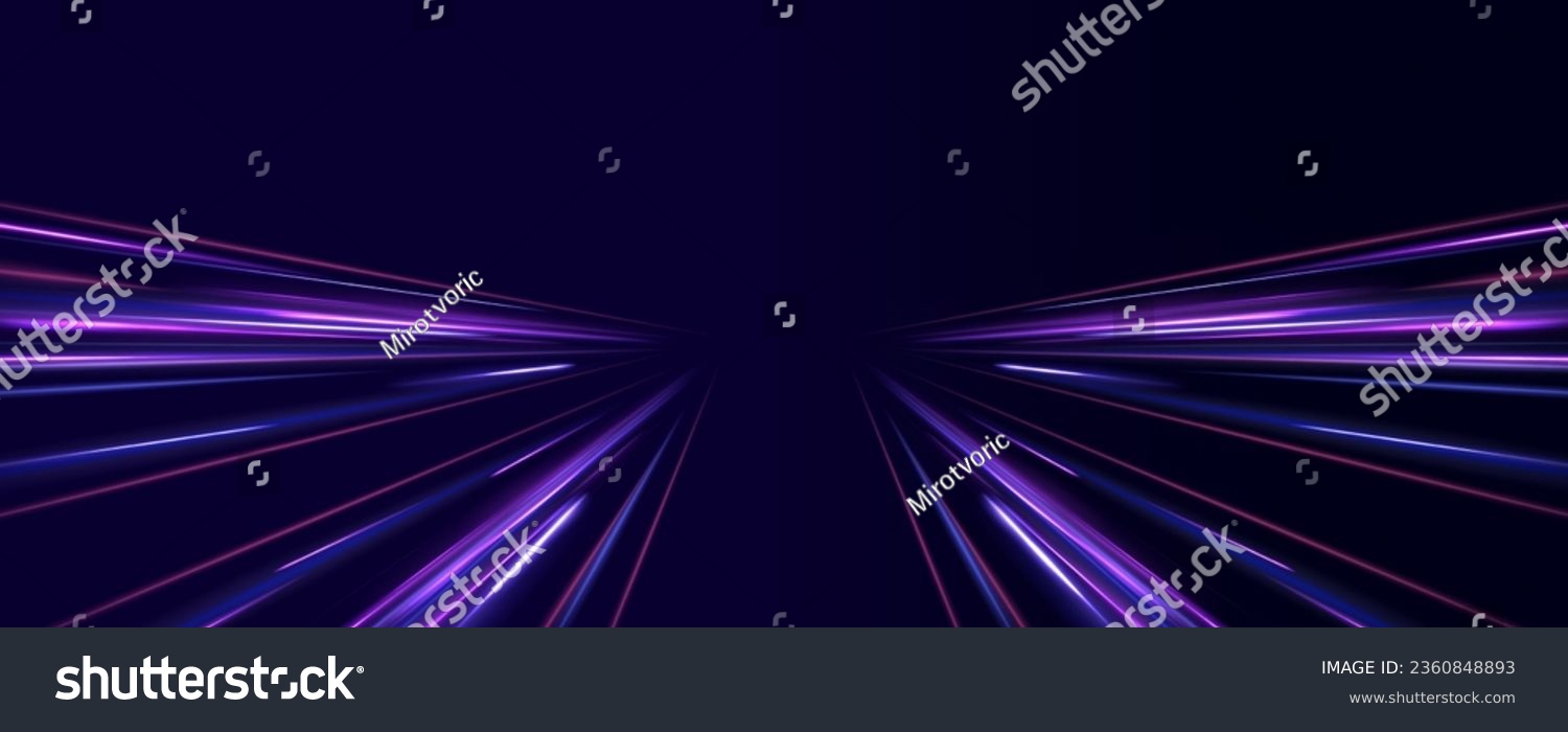 SVG of Light trail wave, fire path trace line, car lights, optic fiber and incandescence curve twirl. High speed road in night time abstraction. Sport car is made of polygons, lines and connected dots.	 svg