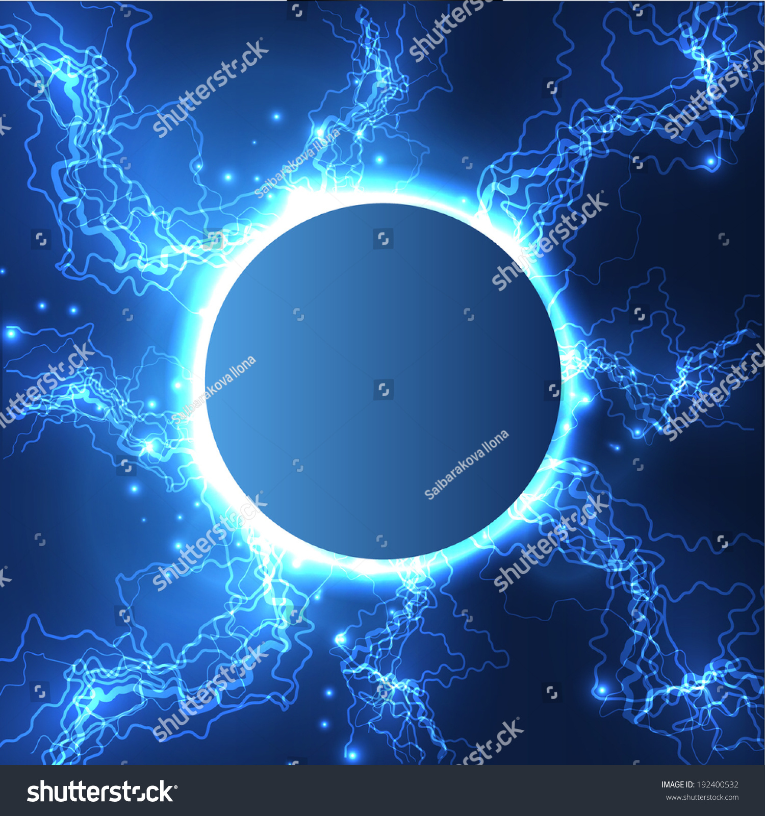 Lightning Ball Vector Background Eps10 Stock Vector 192400532 ...