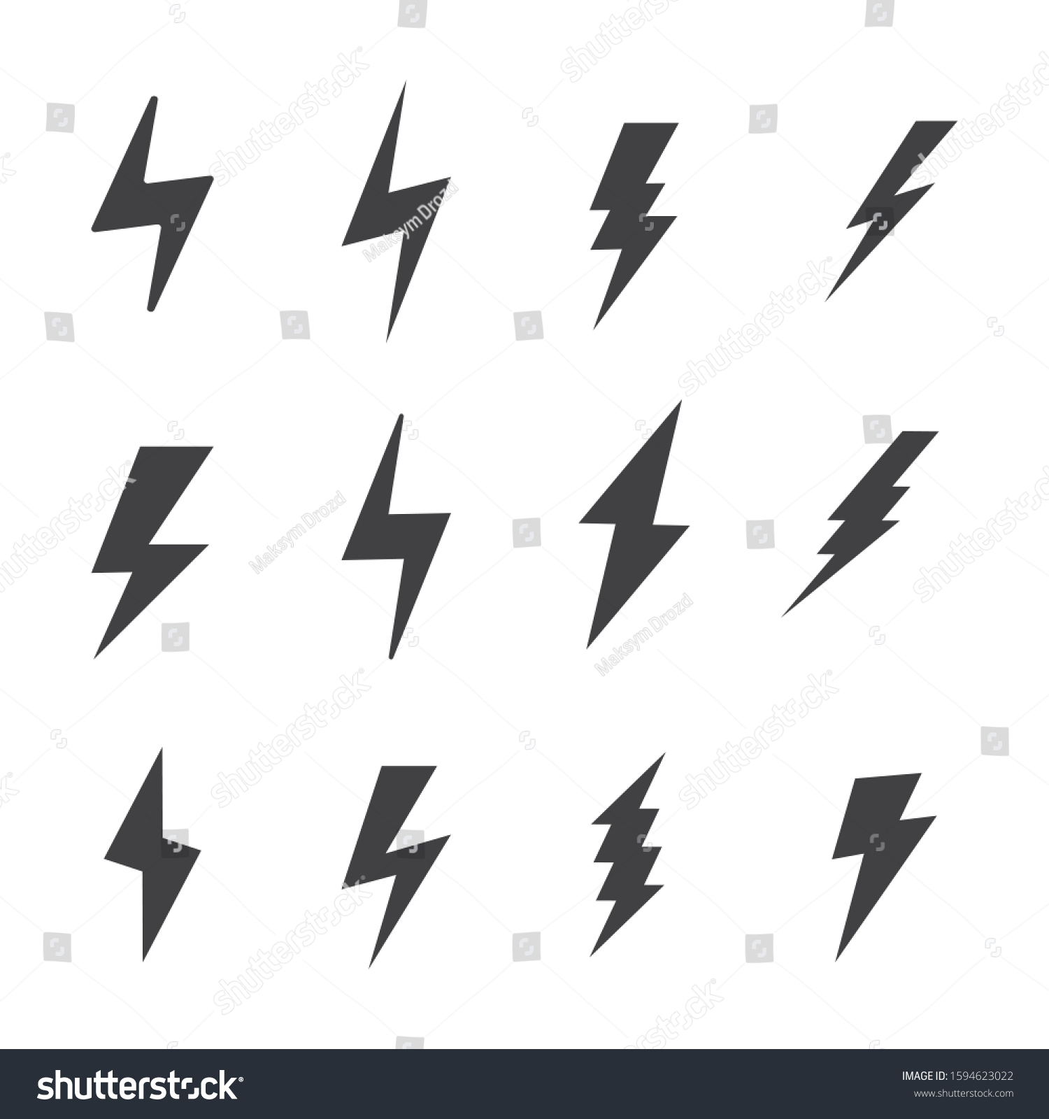 876,048 Electricity icon Images, Stock Photos & Vectors | Shutterstock